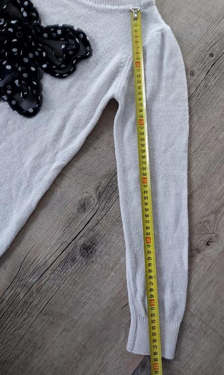 Pulóvrik s mašličkou, h&m,158