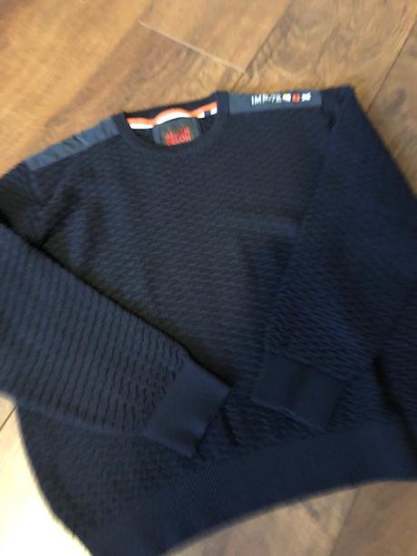 Pánsky čierny pulóver alain delon, l