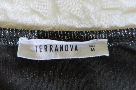 Terranova lurexový cropptop veľ.m + shein zadarmo, terranova,m