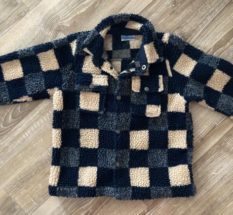 Károvaná teplá bunda pepco, pepco,98