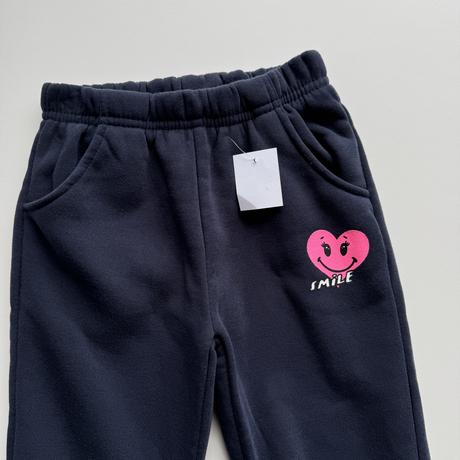 Dievčenské hrubo zateplené tepláky sivomodrá, 128 / 134 / 140