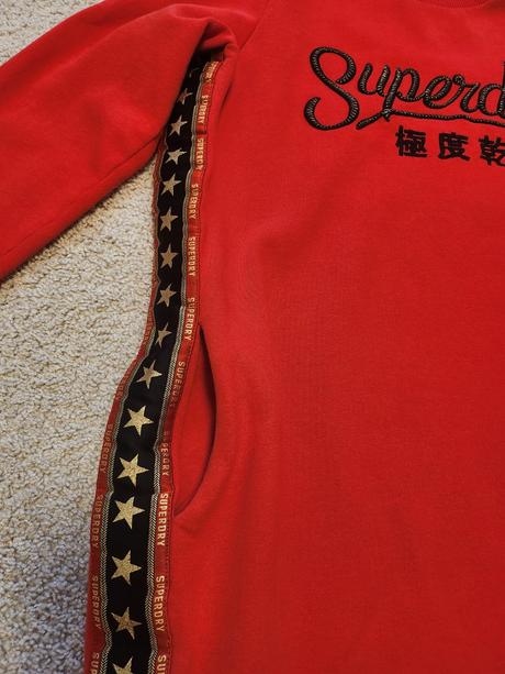 Mikinové šaty superdry, superdry,40
