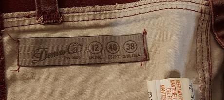 Letný top veľ. 38, denim co,38