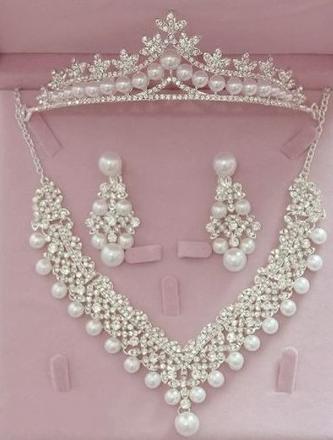 Bizuteria set prijimanie svadba detske damske,