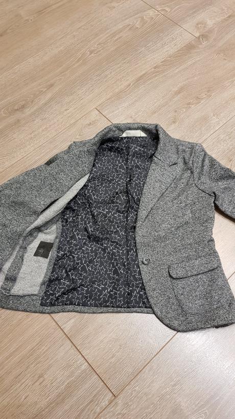Dievčenské sivé sako, h&m,152