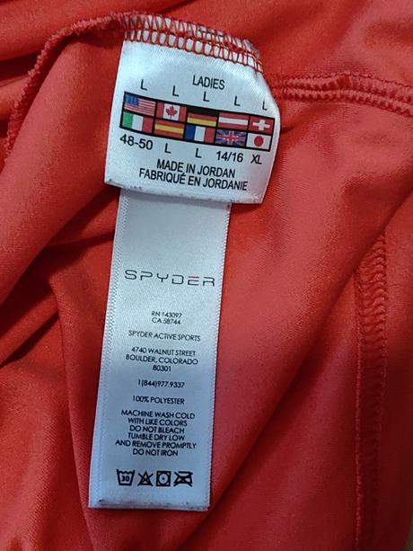 Spyder funkčné športové kvalitné thermo tričko, l