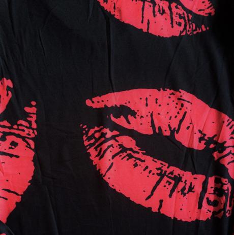 Sexi lips pritting elasticke saty vel.s/m, m / s