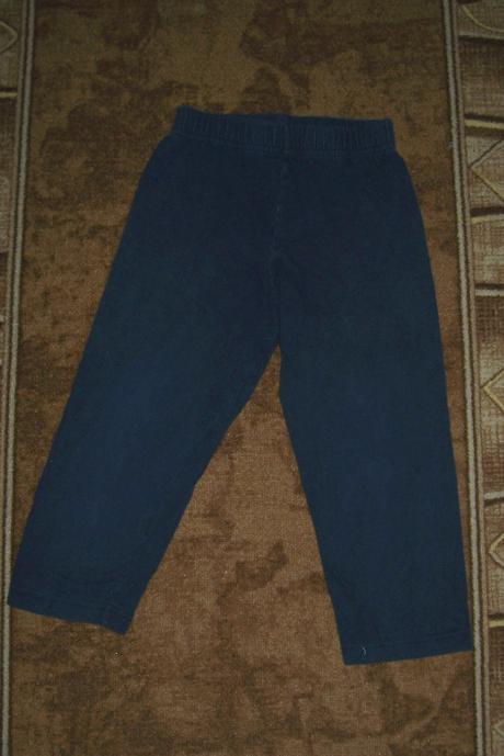 Elastické bavlnené trištvrťáky, 140