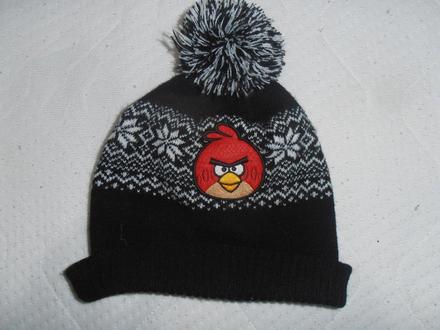 Detská zimná čiapka angry birds 4-8 rokov, marvel,140