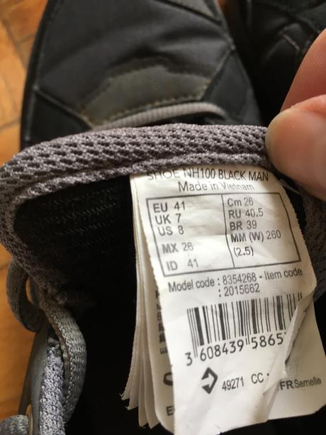 Turistické topanky, 41