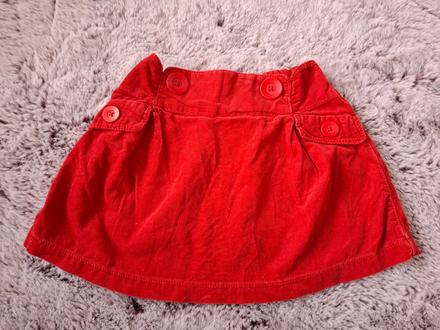 Červená sukňa next vel.110/116, next,110