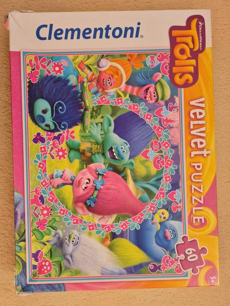 Puzzle frozen, trolls, 