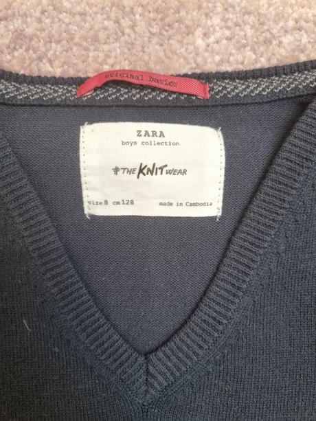 B3004 pulóver, svetrík, zara,128