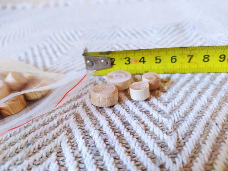 Drevené dekoračné krúžky, 