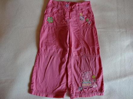 Podšité nohavice peppa pig č.92/98, 92