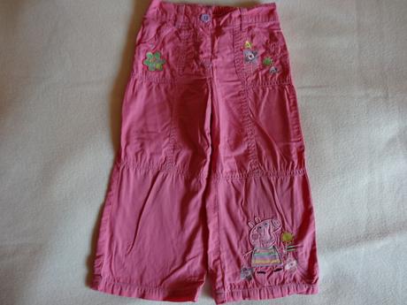 Podšité nohavice peppa pig č.92/98, 92