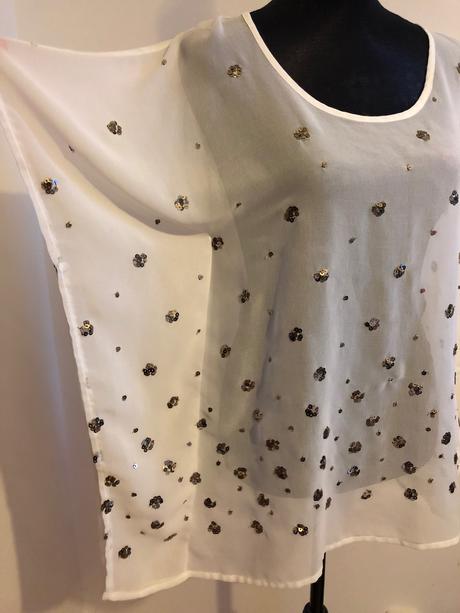 Blúzka oversized, h&m,m