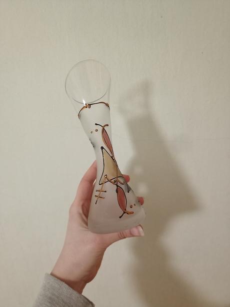 Sklené farebné vázy, 