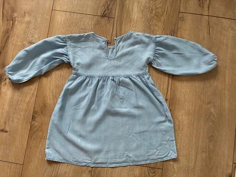 Vyšívaná tunika, šaty+ druhu darujem, h&m,104