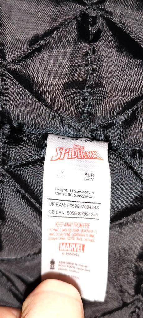 Spiderman zimná bunda, marvel,116