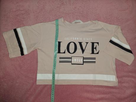 Tricko cropp, h&m,134