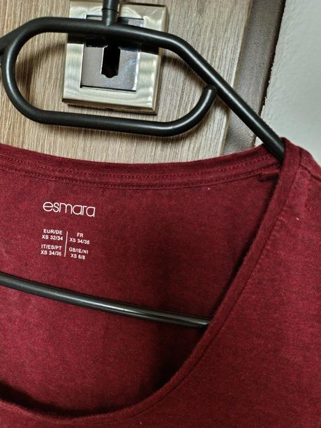 Predĺžené tričko, esmara,xs