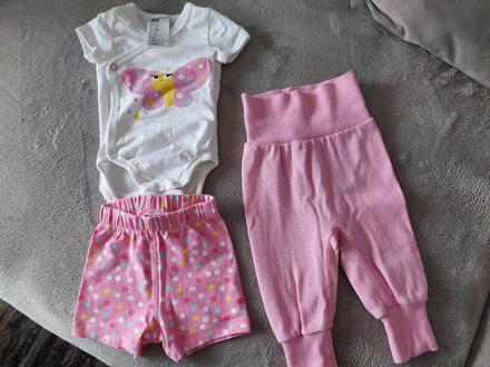 Dievčenské teplaky a body, h&m,56