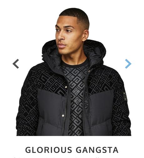 Pánska bunda glorious gangsta v.xl ako nová, xl