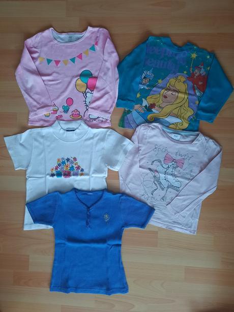 Balík dievčenských tričiek, 110