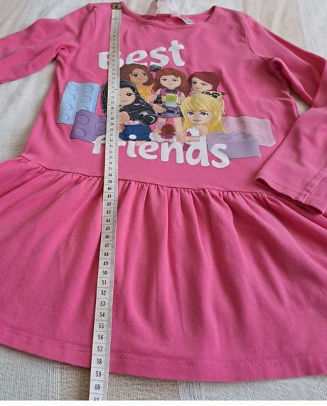 Šaty friends, h&m,122