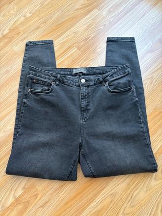 Sive skinny dzinsy, primark,46