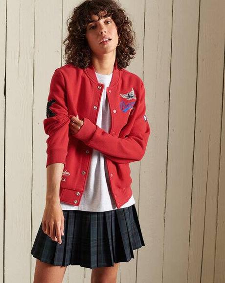 Basebalova bunda superdry, superdry,m