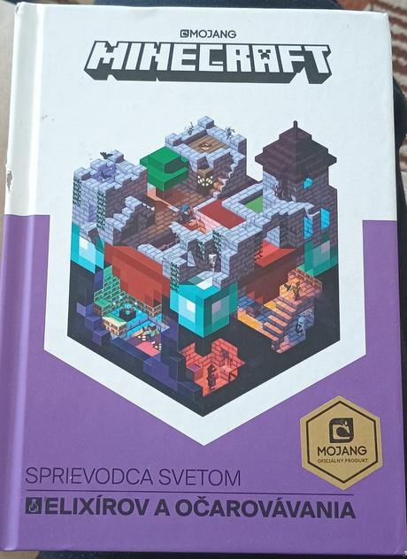 Kniha minecraft sprievodca svetom elixirov, 