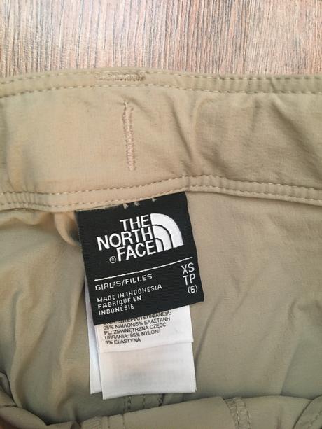Turistické nohavice odzipsovatelne, the north face,xs
