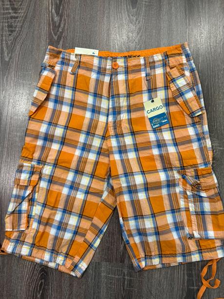 Cargo denim panske kratasy č.m - pc 25 eur, 34