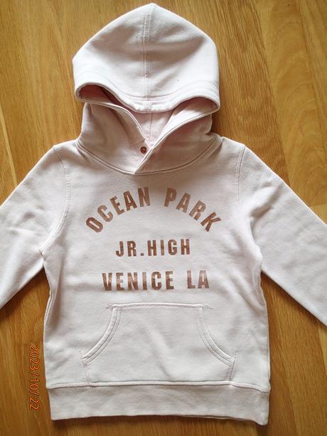 Ružová mikina hm, h&m,134