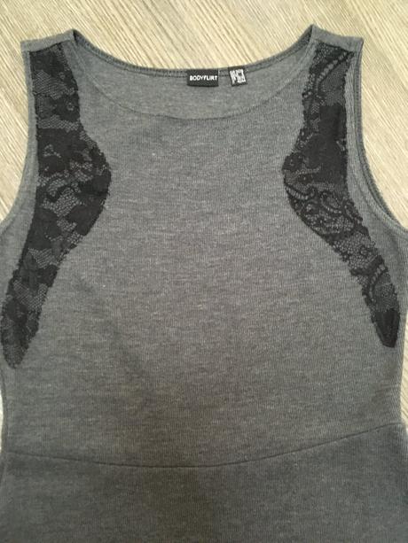 Sivé šaty, bonprix,m