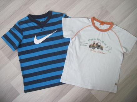 Tričká 2 kusy, nike,110