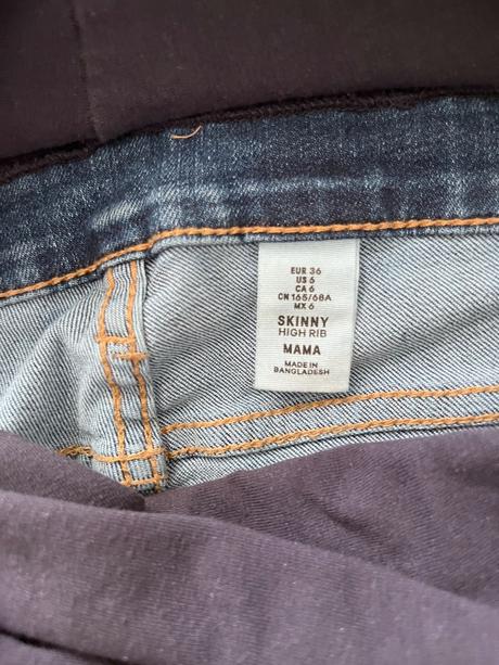 Tehotenské nohavice h&m, h&m,s