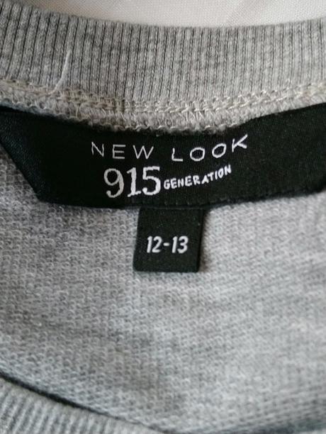 Dievčenská svetlo sivá mikina, new look, new look,158