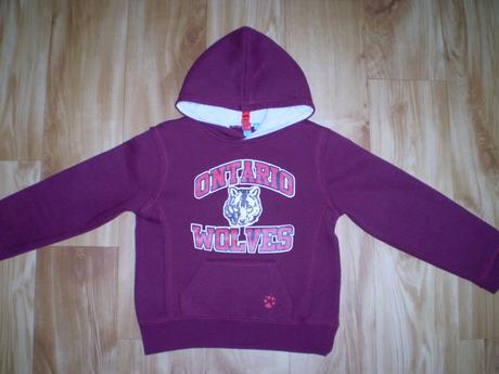 Bordová mikina na 6r., gate,116