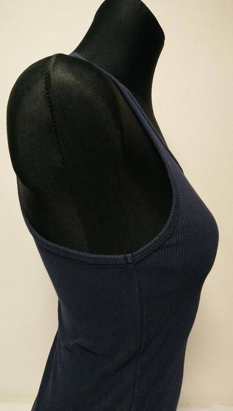 Dámsky predĺžený tmavo modrý top, kingdo, s/m, m