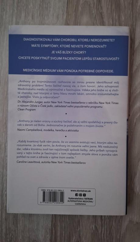 Medicímske medium anthony williams,