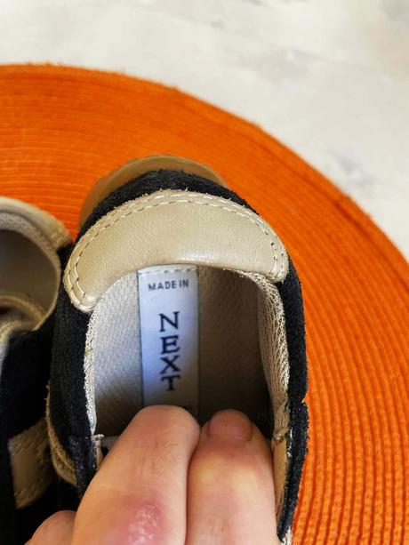 Celokožené topánky 19/20, next,19