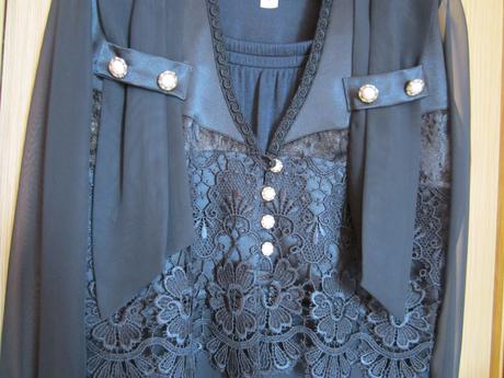 Spoločenské šaty -3-dielné, l