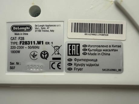 Fritéza na olej delonghi,