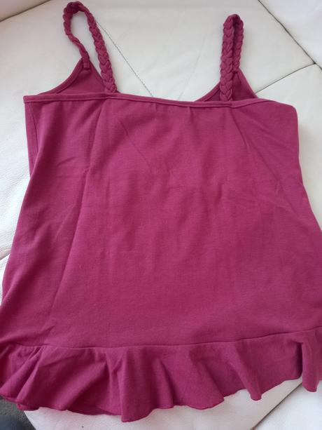 Letné tielko s volánmi, s