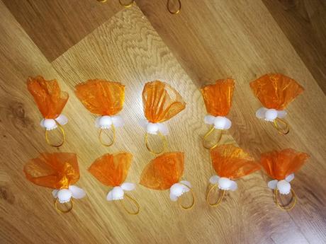 8kusov - anjelikovia na stromček hand made, 