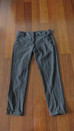 Sisley káro nohavice v.38, sisley,38