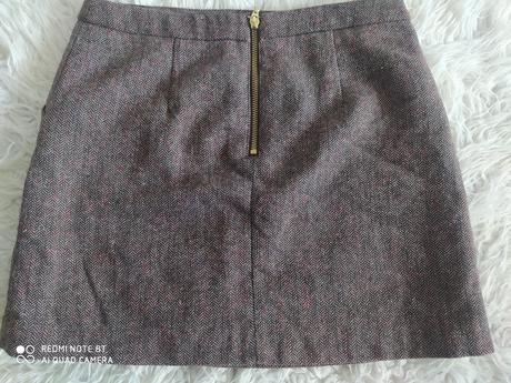 Vlnena sukňa, h&m,36